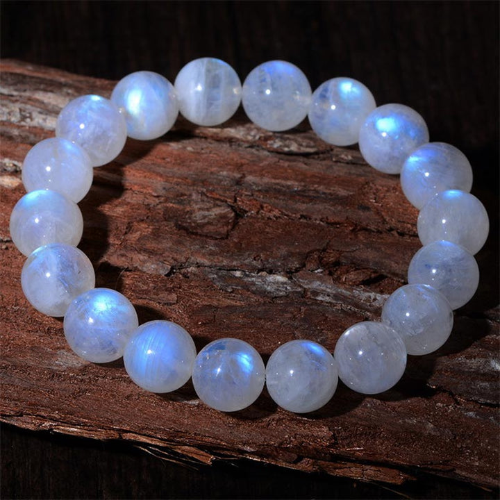 Buddha Stones天然ムーンストーン 繁栄のブレスレット - image 3