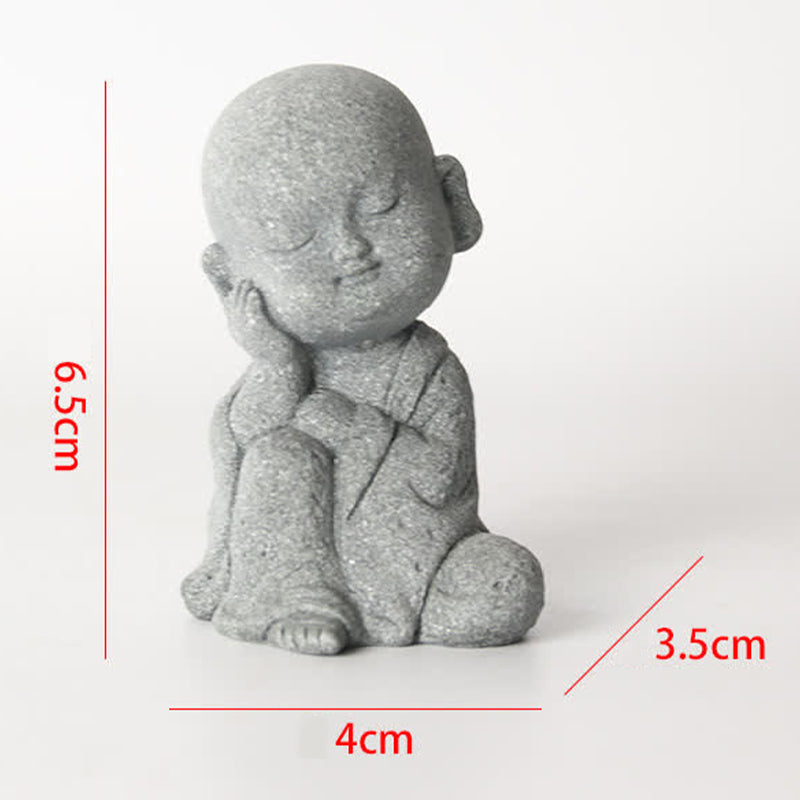 Buddha Stones瞑想 祈り 仏像 慈悲 家の装飾