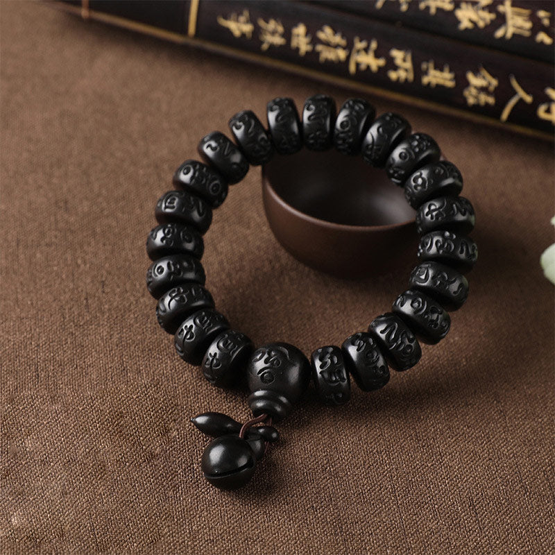 Buddha Stones チベット雷木 守護お守りブレスレット