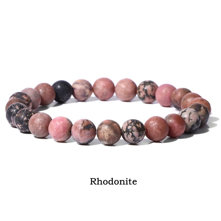 Buddha Stones天然石クォーツヒーリングビーズブレスレット
