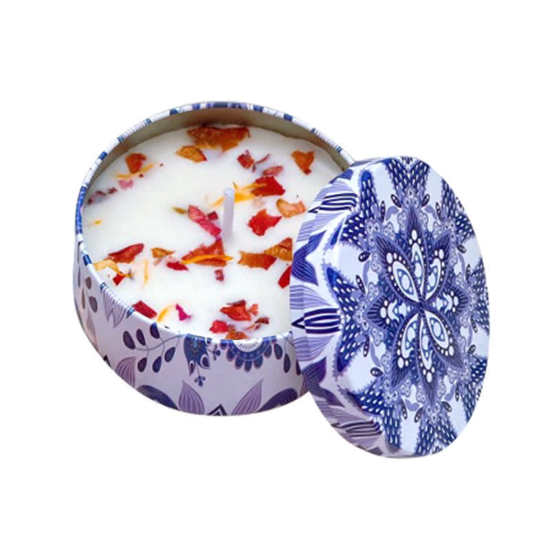 ホワイトティー、ジンジャーフラワー、ラベンダー、クチナシの香りのソイワックスキャンドル。ご家族やご友人へのギフトに。 - クローブ - image 36