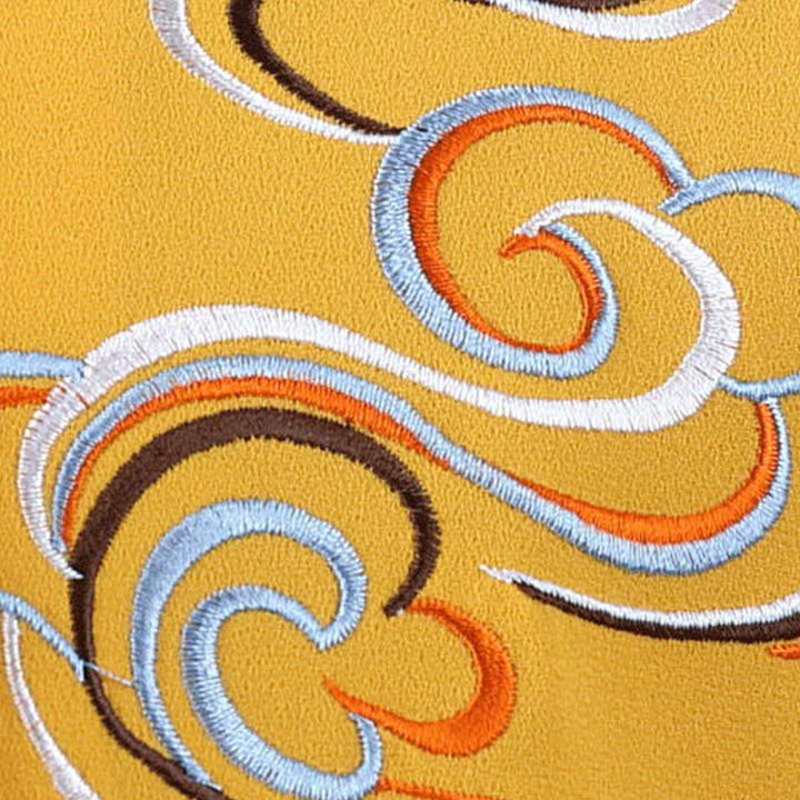 Buddha Stones縁起の良い雲 刺繍 瞑想 祈り スピリチュアル 禅 太極拳 気功 練習 ユニセックス 服セット