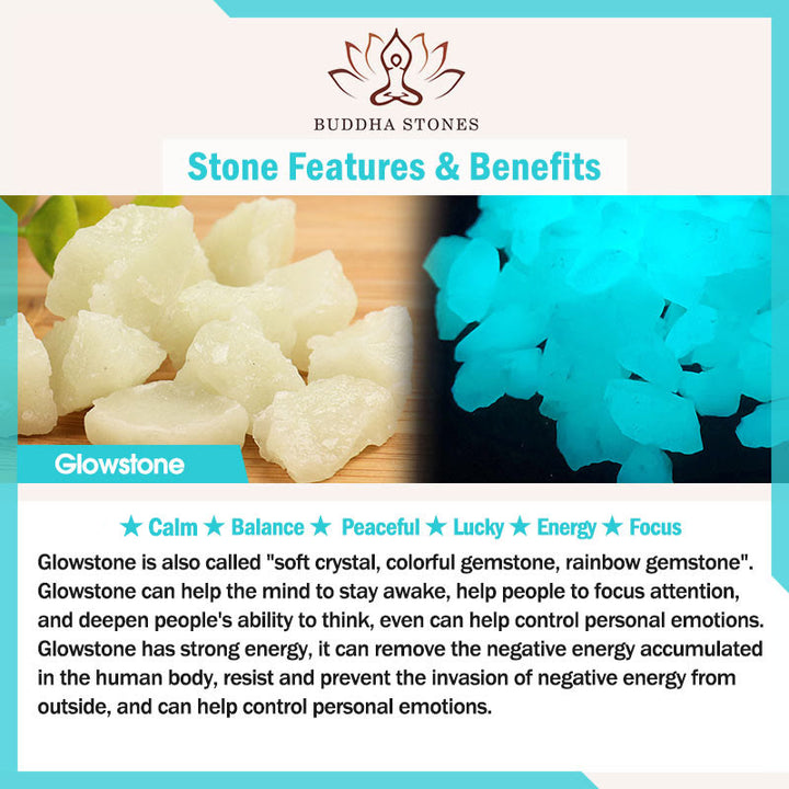 Buddha Stones2個 ミニ かわいい 猫 グローストーン 光る 幸運の猫 エネルギー デコレーション - image 11