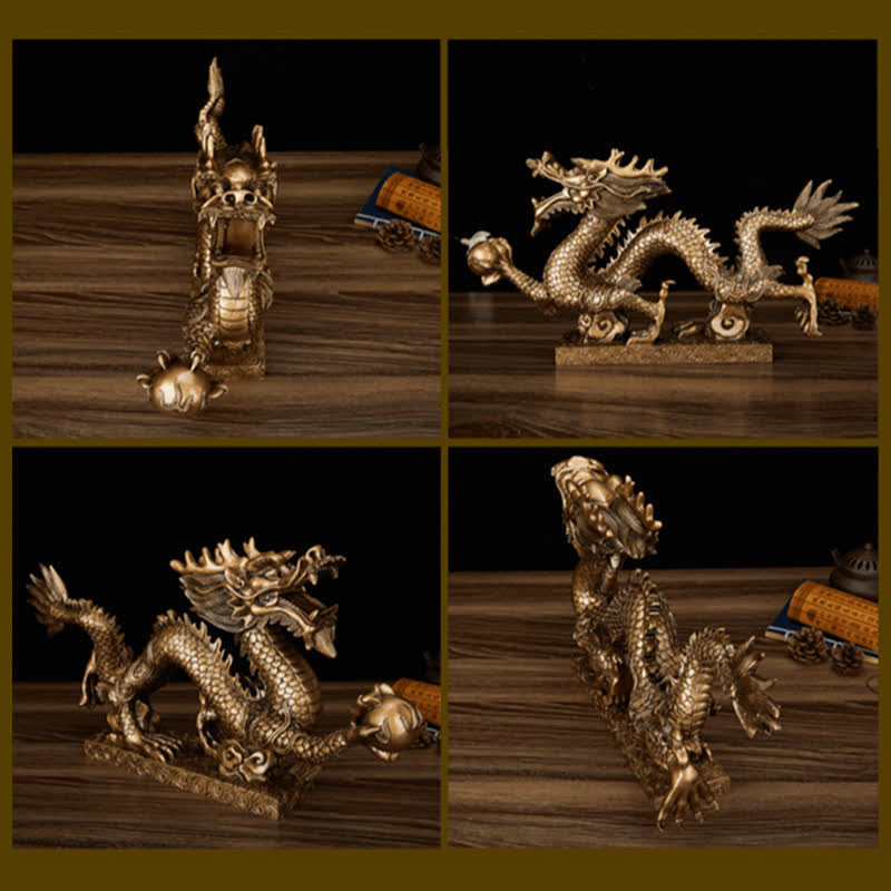 Buddha Stones風水 龍 吉兆 雲 富 幸運 装飾 - image 19