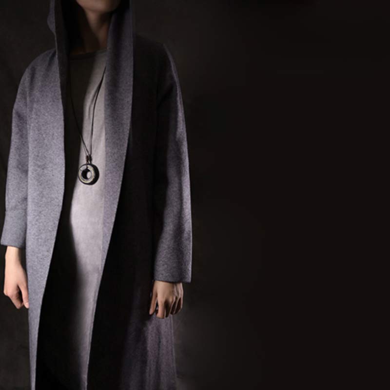 Buddha Stones禅サークル 黒檀 平和 穏やか ネックレス ペンダント