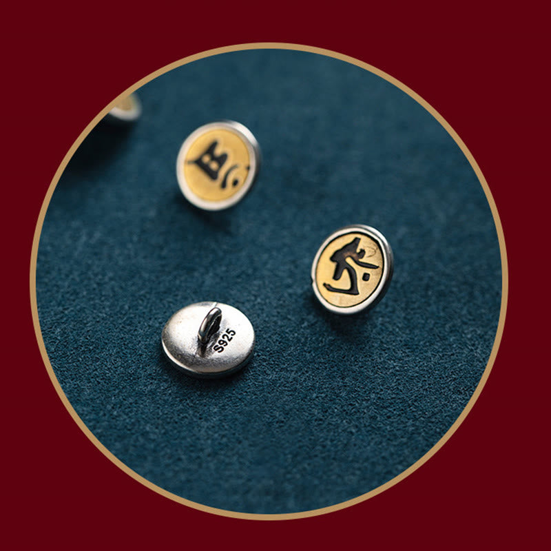 Buddha Stonesハンドメイド 925 スターリングシルバー十二支誕生仏守護 カラフル ロープブレスレット - image 14