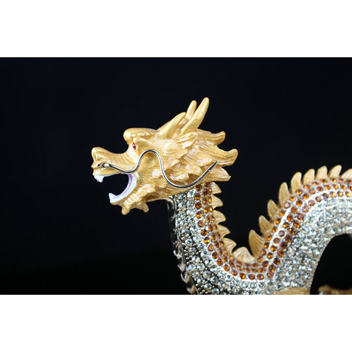 Buddha Stones手作り風水龍幸運成功ホームデコレーション - image 2