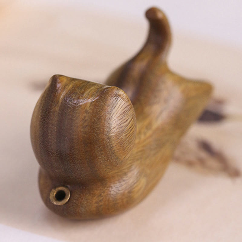 Buddha Stones緑 白檀 かわいい 猫柄 癒し スティック 香炉 装飾 - image 15