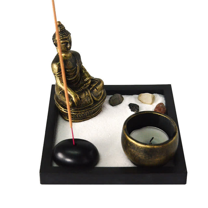 Buddha Stones仏陀のシンボル 岩 瞑想 穏やかな禅ガーデン ホームデコレーション