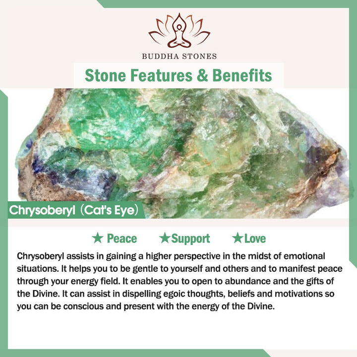 Buddha Stonesサンストーン ストロベリークォーツ クリスタル ポジティブブレスレット