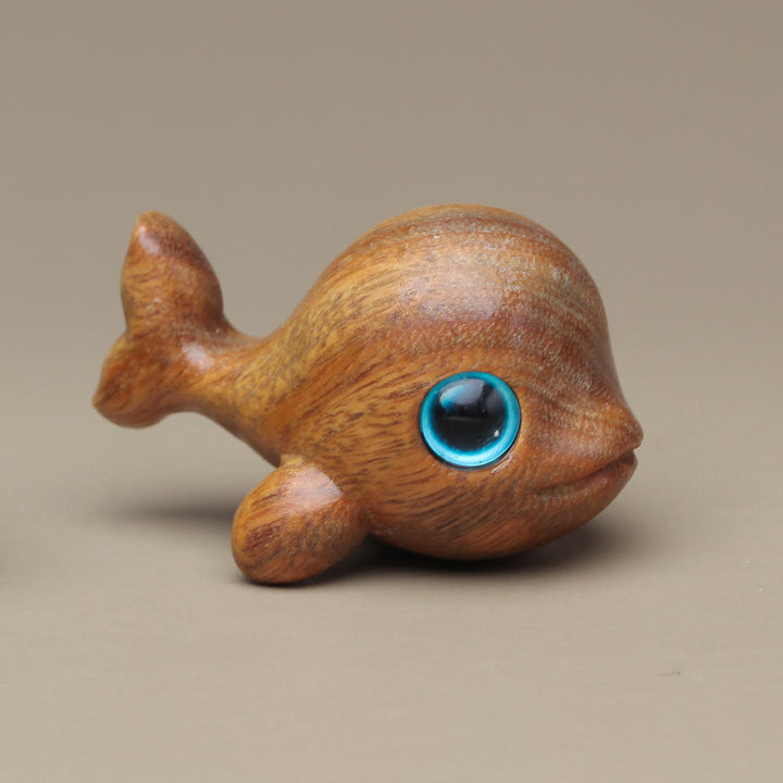 Buddha Stones緑白檀小葉紫檀かわいい猫の動物 心を落ち着かせる平和の装飾 - グリーンサンダルウッドドルフィン - image 21