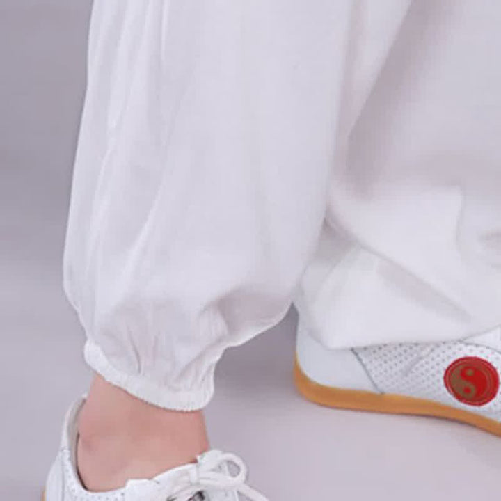 Buddha Stones太極拳 気功 瞑想 祈り スピリチュアル 禅 練習 ユニセックス コットン リネン 服 セット - image 7