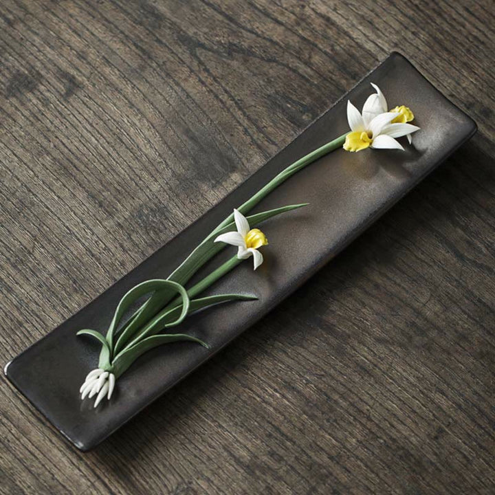 Buddha Stones蓮 牡丹 バラの花 陶器 スピリチュアル 香炉